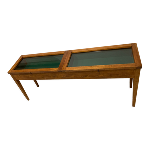 Table vitrine de présentation