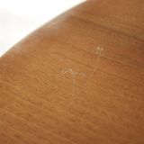 Table Walnut Bydgoskie Fabryki Mebli Poland 1950 s