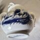 Rare Lunéville Art Deco tea set with Japonisme inspiration, 27 pieces.