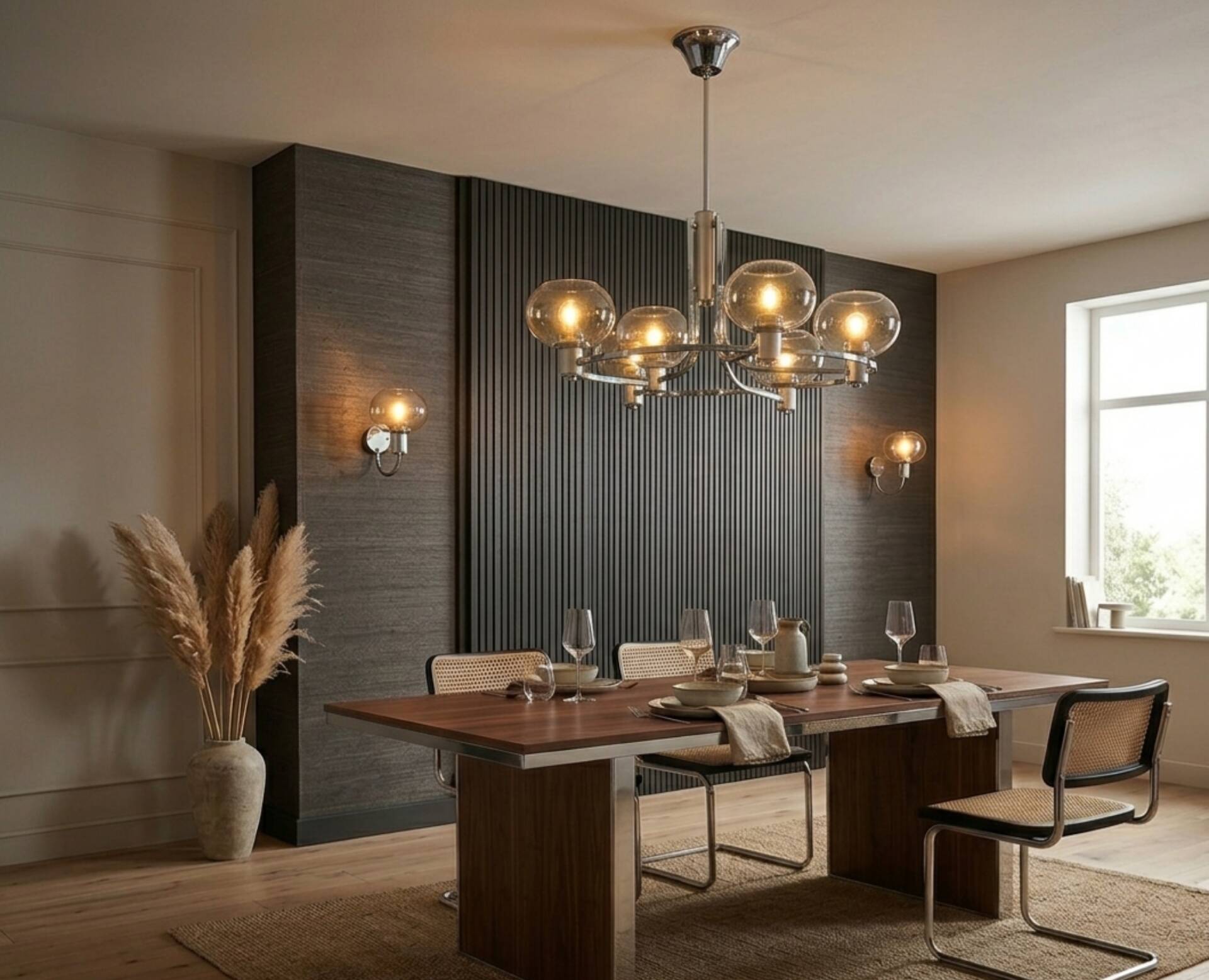 Vintage Delmas Lighting Ensemble (Sciolari Style)