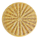 Vallauris slipware dish with woven basket decoration