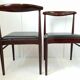 Suite de 6 chaises scandinaves 1960