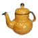 Vintage orange porcelain coffee pot by Boch, model Palma.