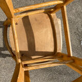 Duo of bistro chairs