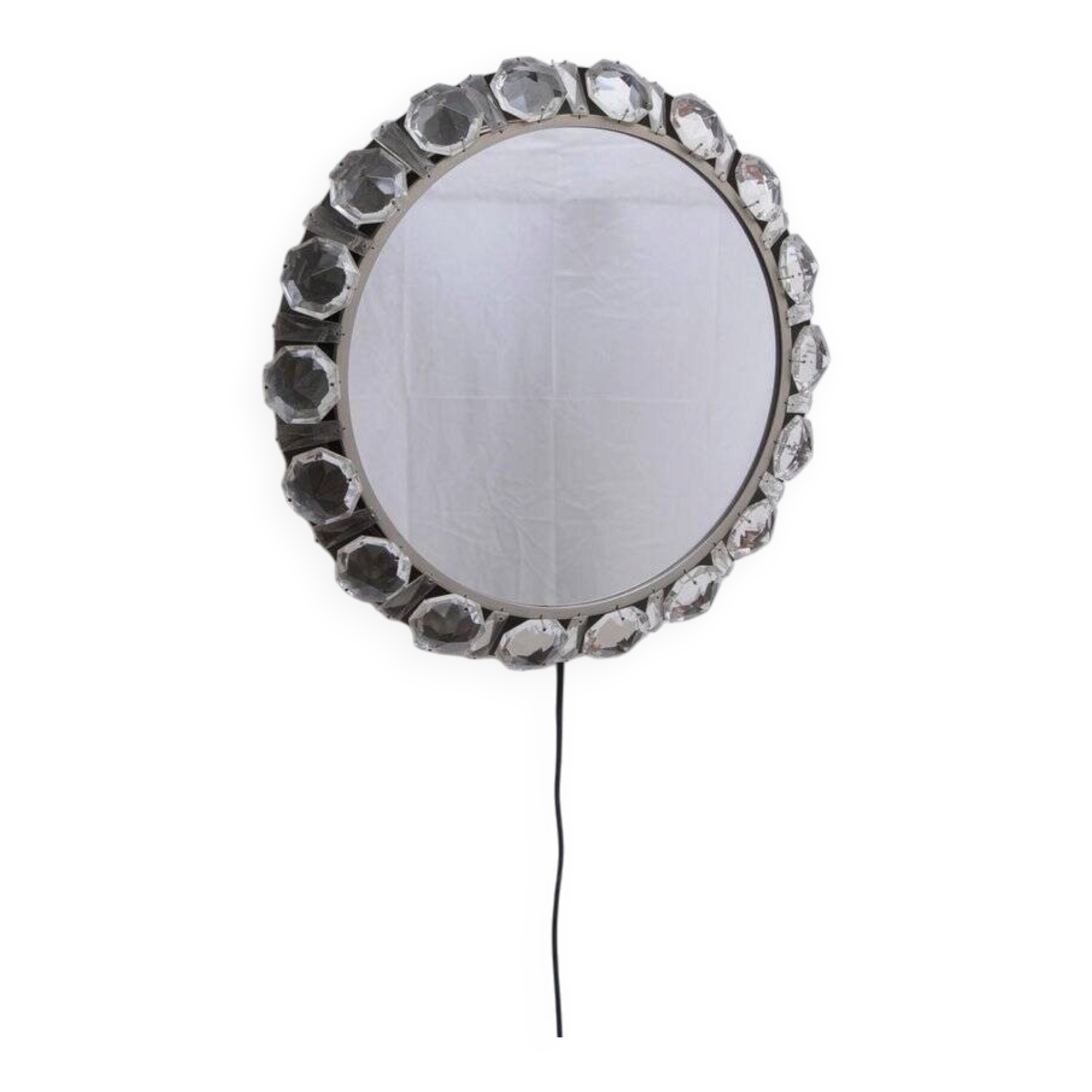 Illuminated mid-century modern mirror by Bakalowits & Söhne, 1960s