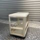 Kartell white ABS bar cart