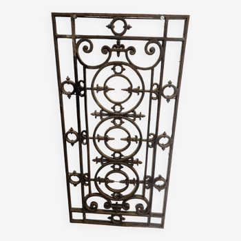 Ancienne grille en fonte , 99×49cms