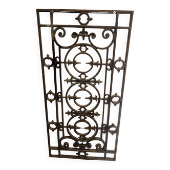 Old cast iron grid, 99×49cms