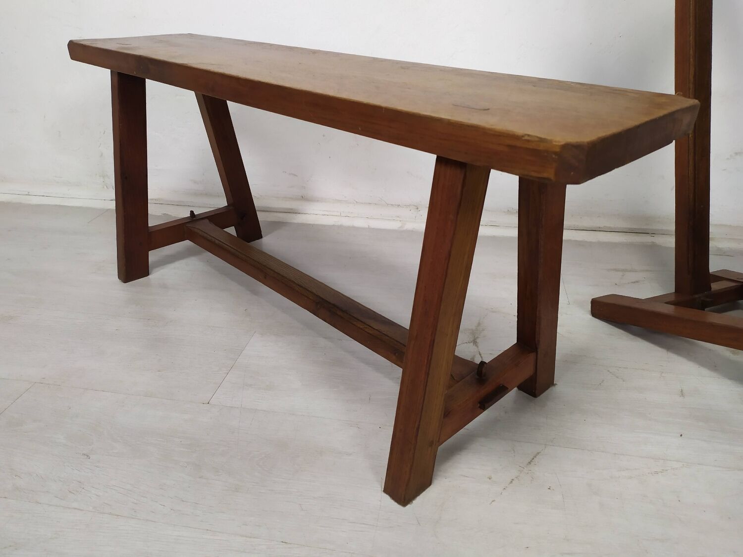 Pair of farm benches