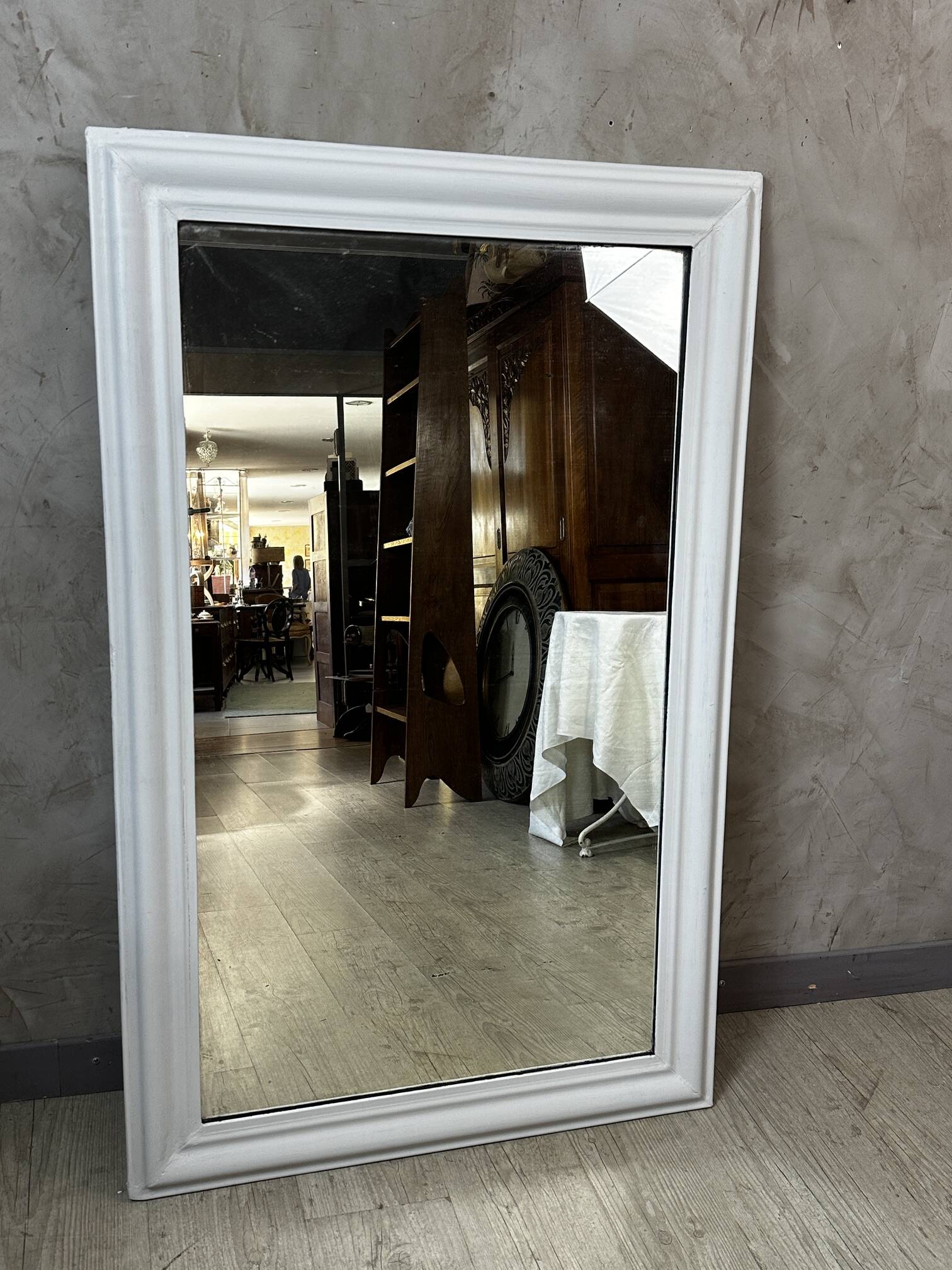 Miroir ancien repeint