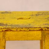 Old Burmese teak workshop stool