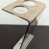Umbrella stand Michel Dumas vintage plexiglass design 1970