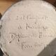 Vase signed Courjault