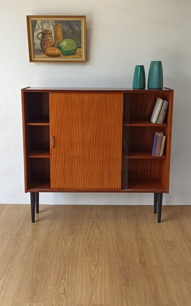 Bibliothèque vintage en bois, 1970