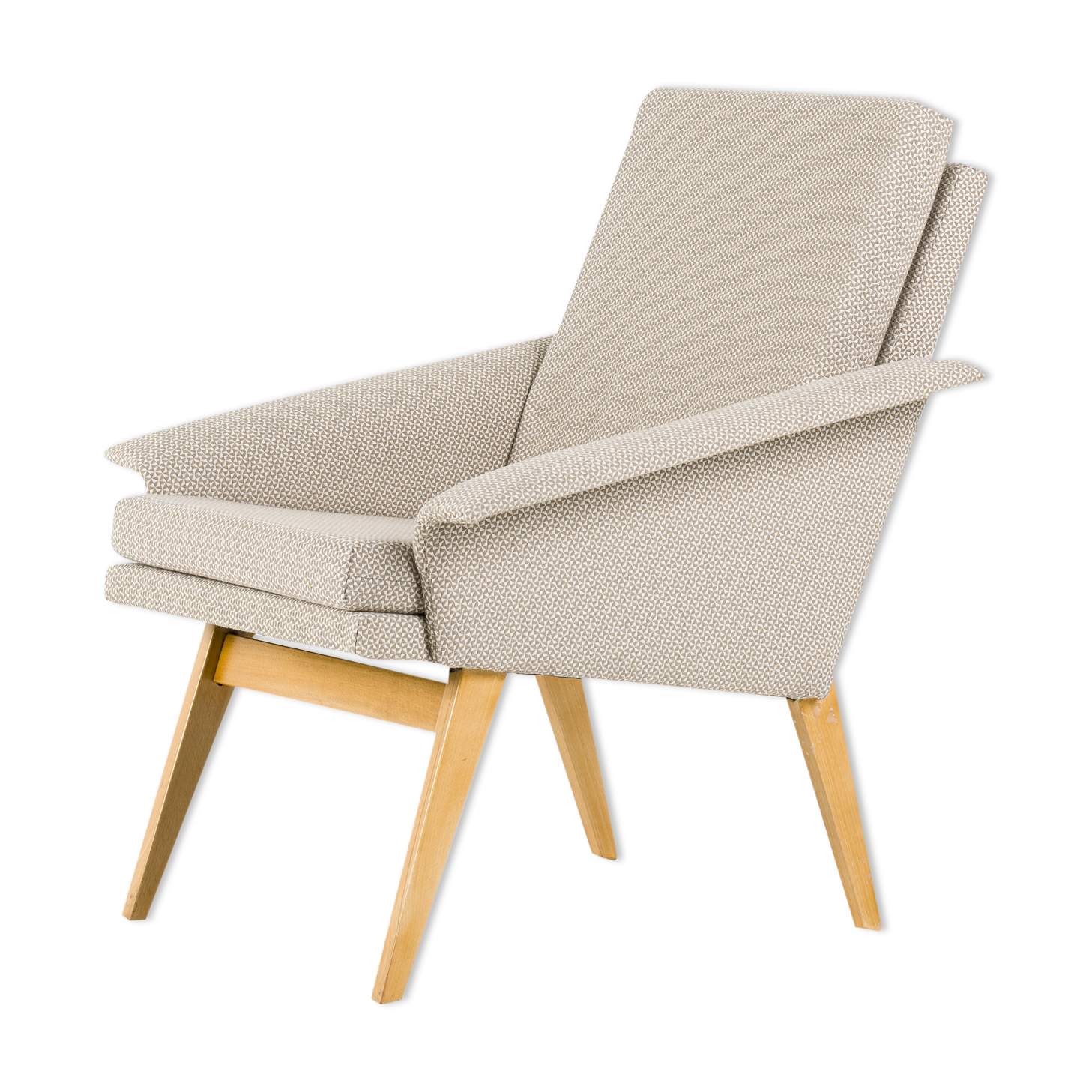 Armchair by miroslav navratil for jitona, 60's