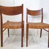 Suite of 4 vintage chairs Consorzio Sedie Friuli