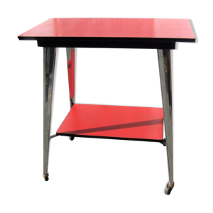 Table chrome et formica