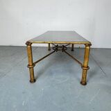 Gilded Regency coffee table by Giovani Banci for Hermès, Italy, 1970s