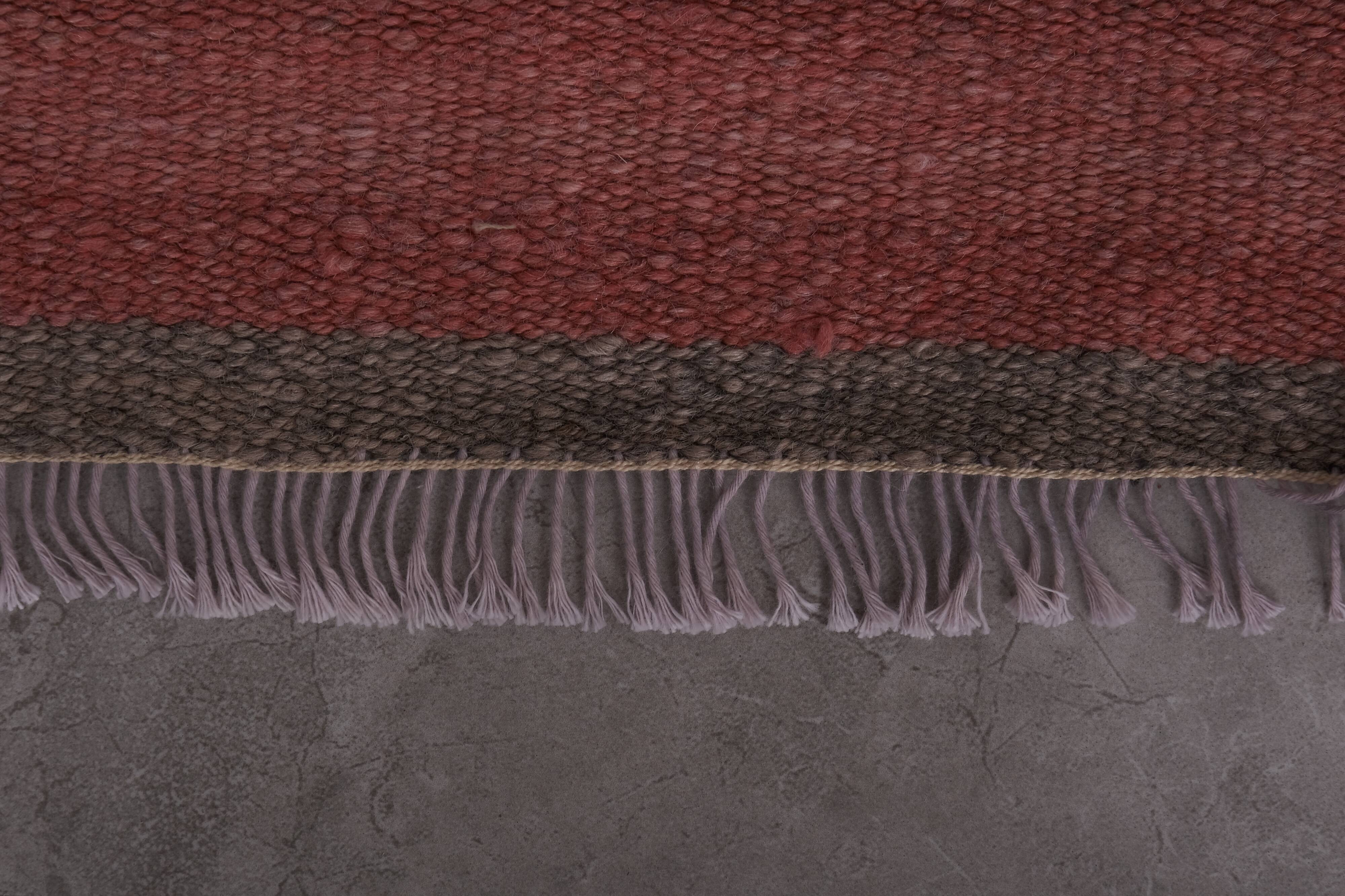 Vintage Turkish rug from Oushak, handwoven 75x353 cm