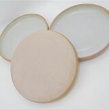 Set of 3 sandstone plates