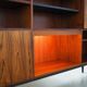 Danish rosewood highboard, 1970s