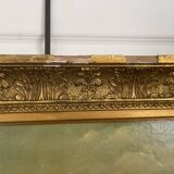 Old Painting French School Marine Port 19th Century Gaultier