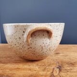 Large signed stoneware bowl
