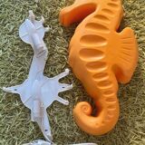 Applique hippocampe H 60 cm environ
