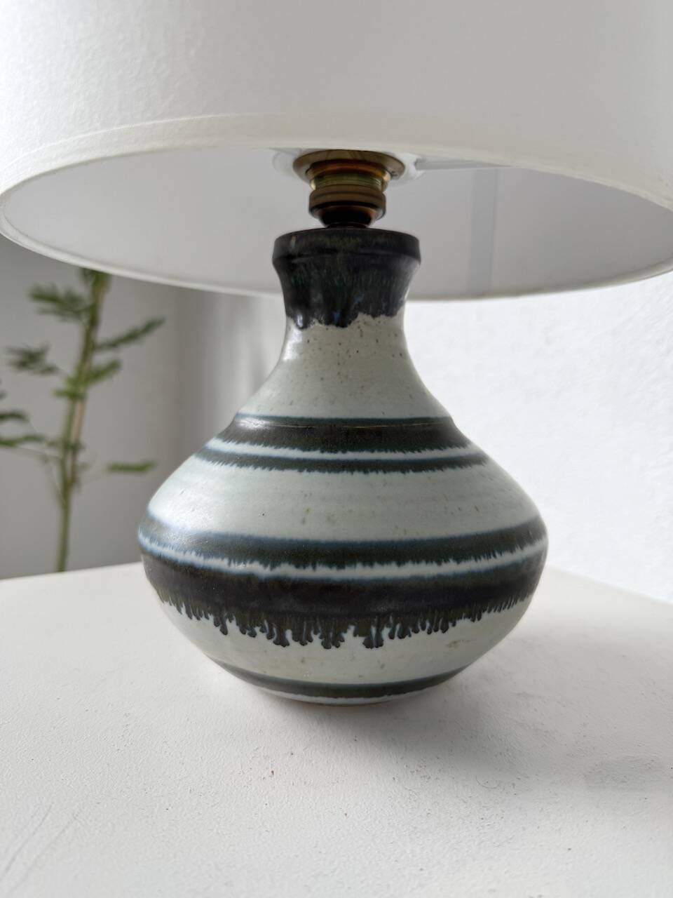 Vallauris ceramic table lamp from the 60s