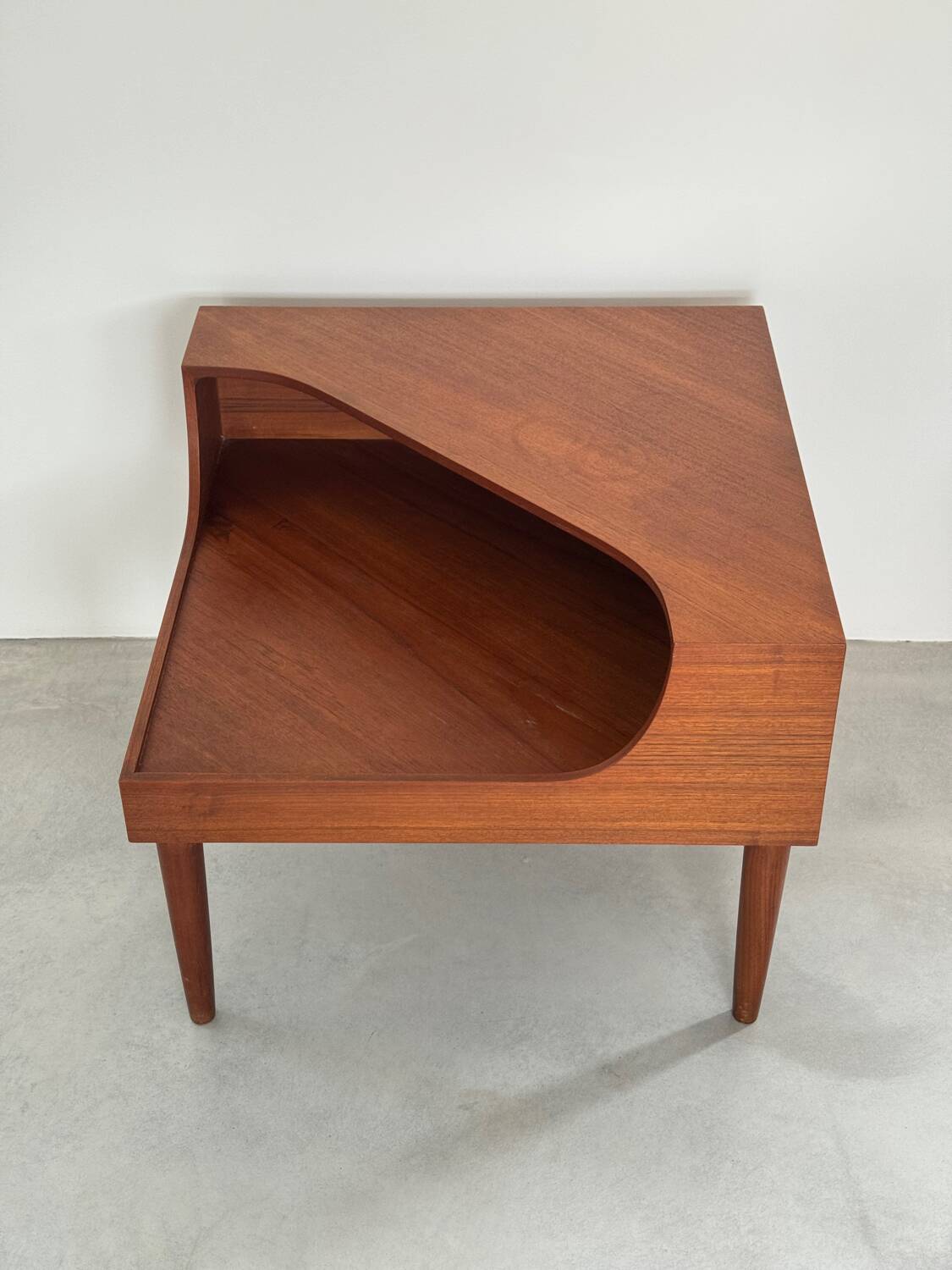 Scandinavian design teak coffee table from the 60s