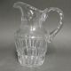 Old crystal pitcher. Baccarat, St Louis, Daum