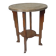 Art Deco table with brass top, Amsterdam School, 1930s