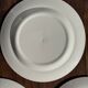 Lot de 3 petites assiettes à dessert frise de fleurs bleues pas de marque