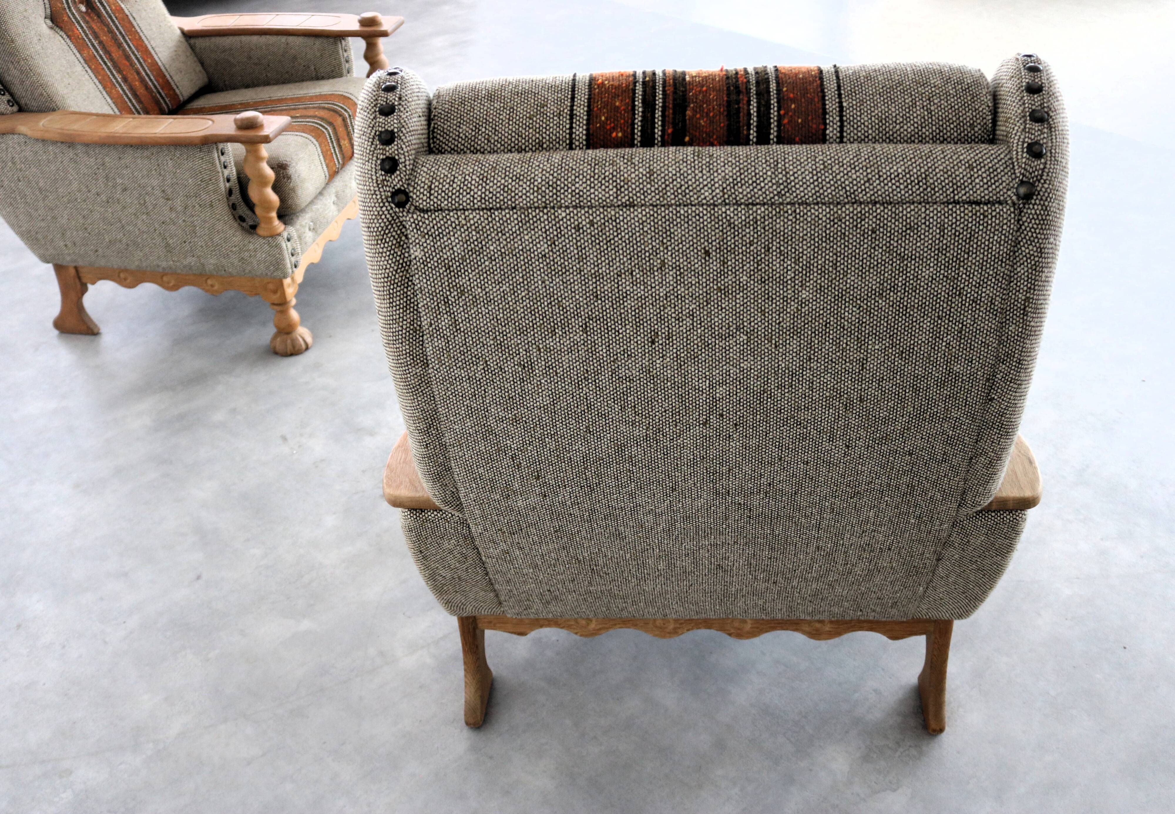 brutalist armchairs | easy chairs | 60s | Danish