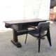 Solid oak desk, eighteenth century, France