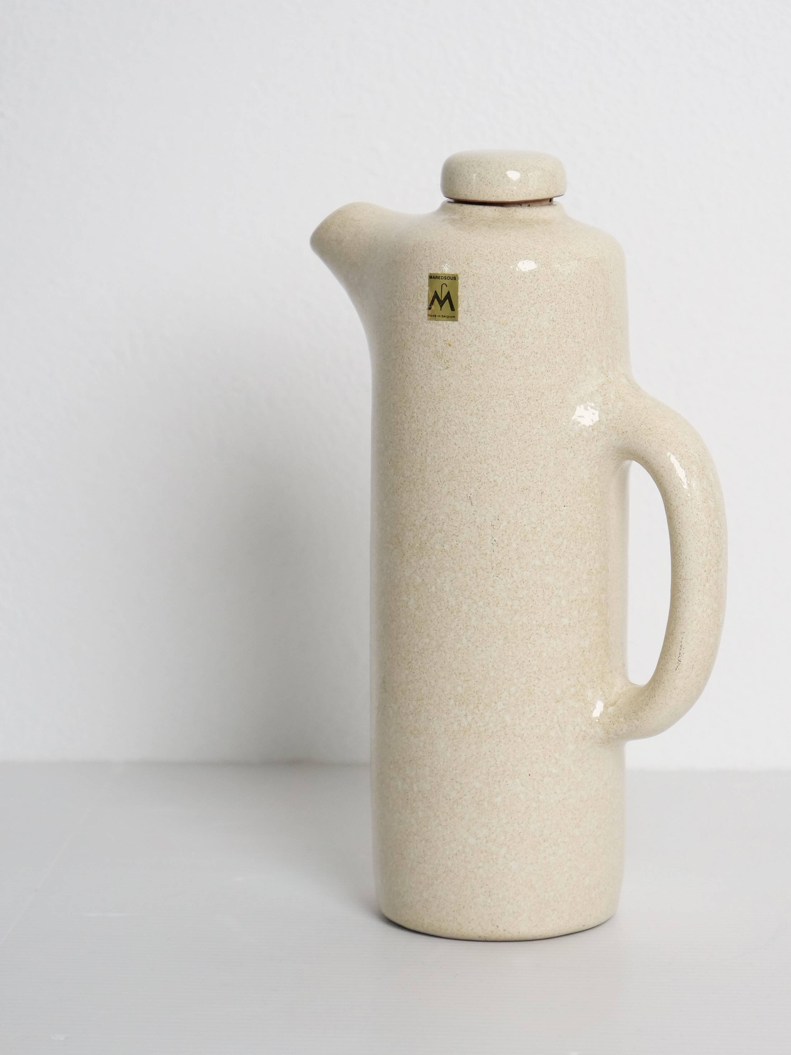 Caraffe Abbaye école des arts de maredsous Belgique par Antonio Lampecco
