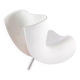 Modern White Felt Chair Designed By Marc Newson, Italy 90s