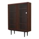 Rosewood showcase, Danish design, 1970s, designer: Carlo Jensen, production: Hundevad