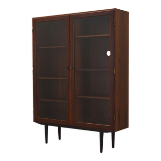 Rosewood showcase, Danish design, 1970s, designer: Carlo Jensen, production: Hundevad