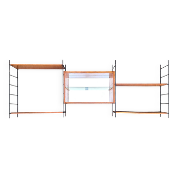 Étagères vintage bois et métal, rangement design