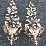 Pair of vintage wall sconces