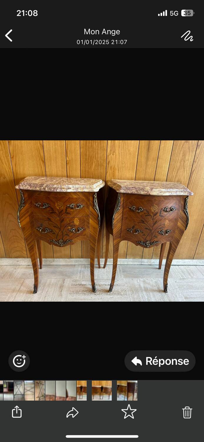 Pair of bedside tables