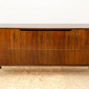 Mid-century walnut dresser by František Jirák, storage cabinet, 1970s