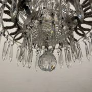Suspension vintage en perles de cristal italiennes des années 1960