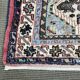 Handmade wool Iranian rug - 1.25m x 0.75m