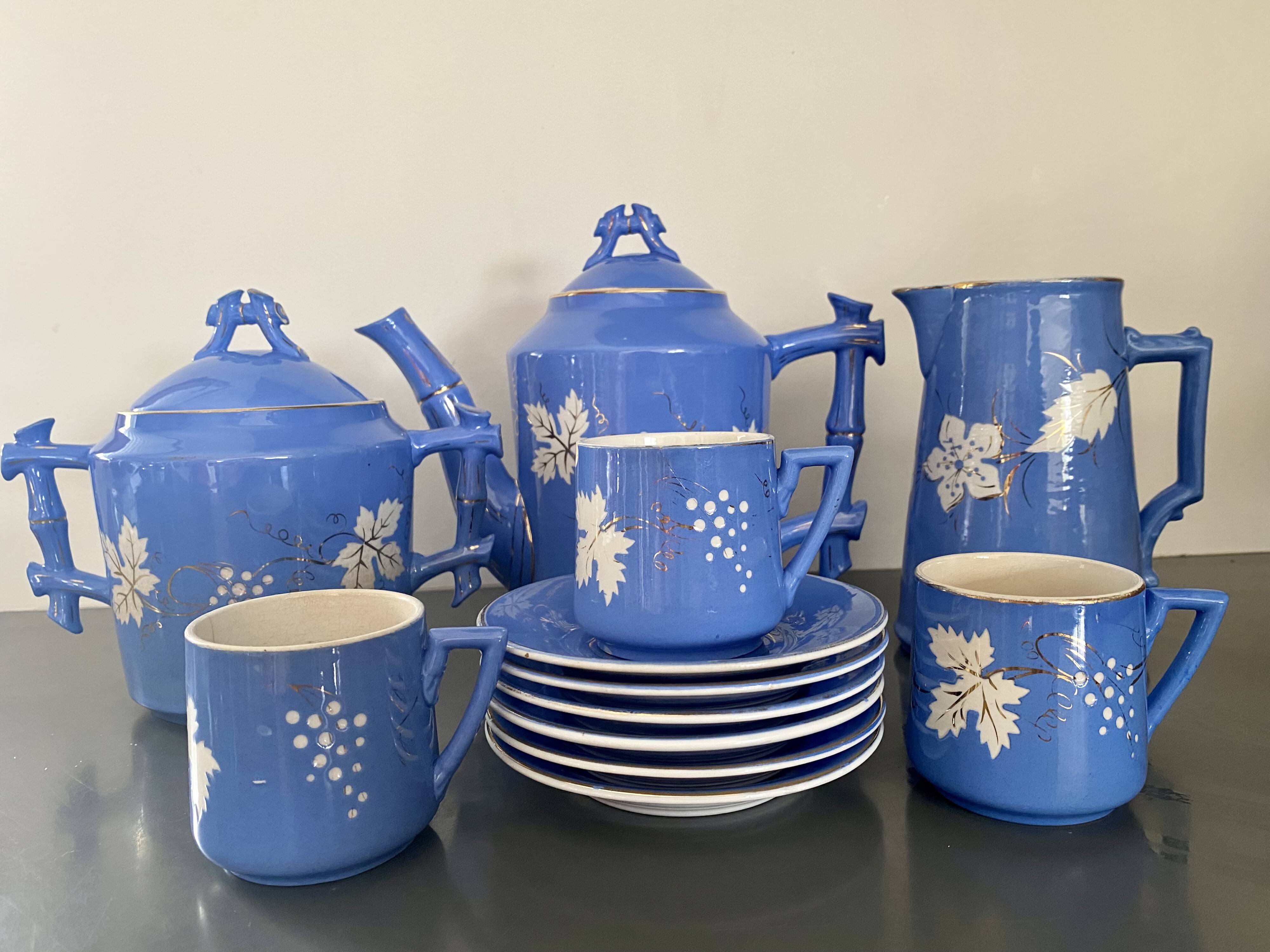 Antique coffee service Fénal Frères Pexonne