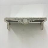 Lucite wall console table with mirror , 1970s