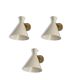 Trio d'appliques italiennes des années 50