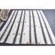 Vintage Turkish Hand-Knotted Wool Cotton White Kilim Area Rug 178x261