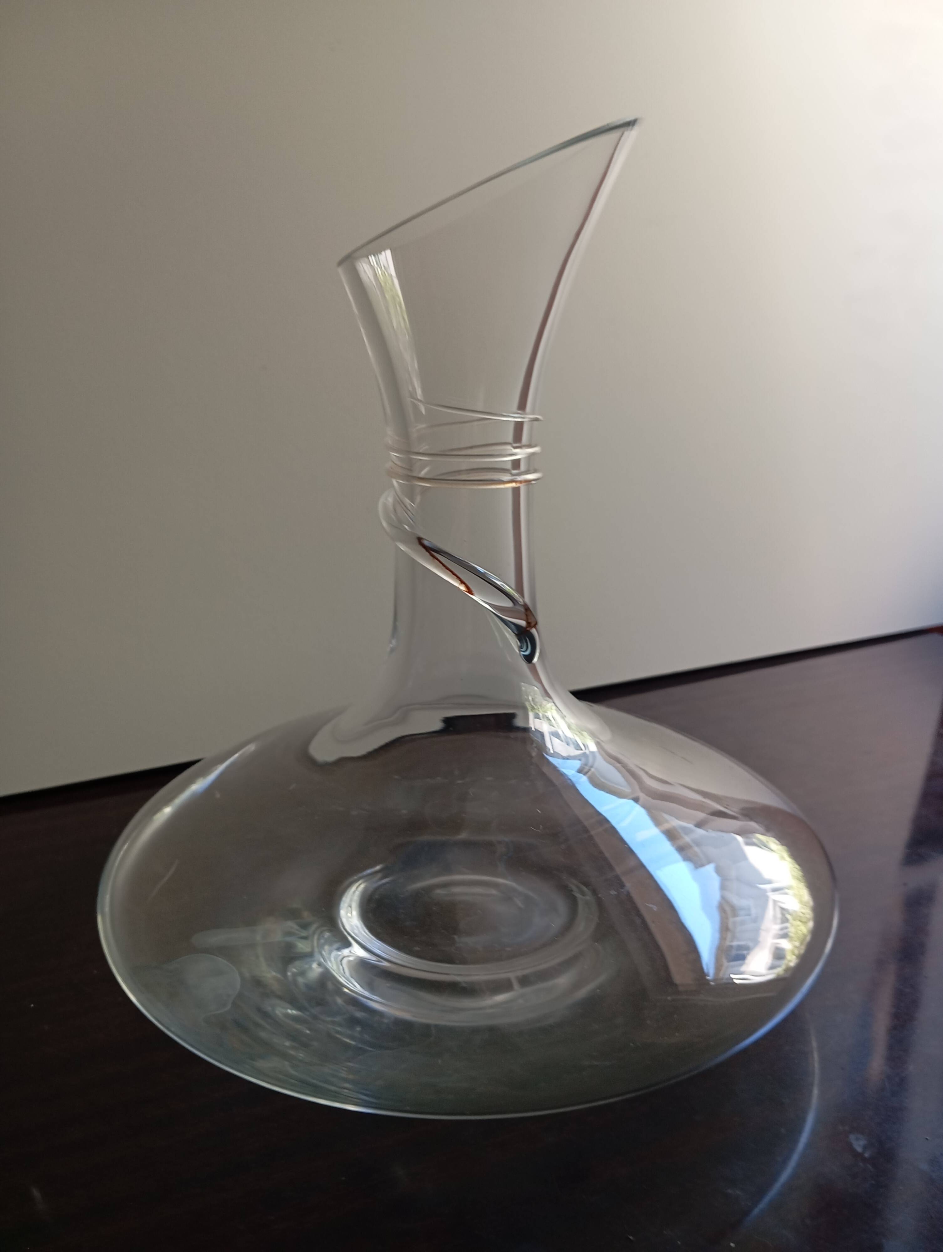 Carafe a decanter en verre